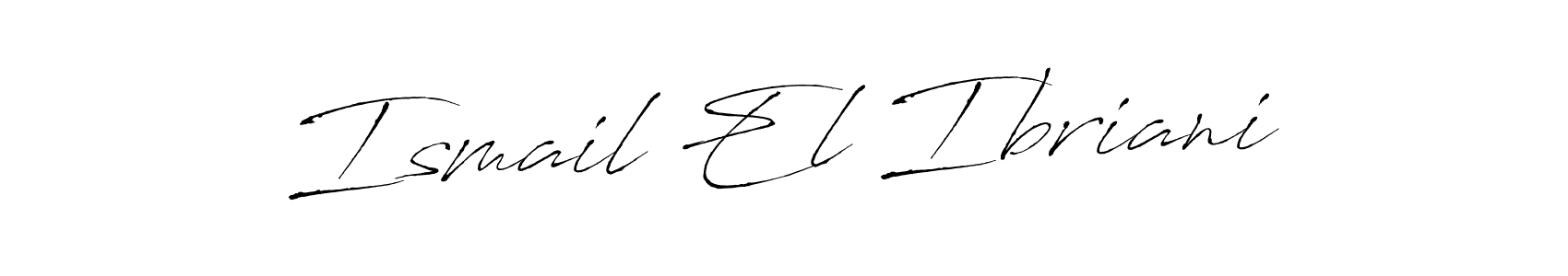 Antro_Vectra is a professional signature style that is perfect for those who want to add a touch of class to their signature. It is also a great choice for those who want to make their signature more unique. Get Ismail El Ibriani name to fancy signature for free. Ismail El Ibriani signature style 6 images and pictures png