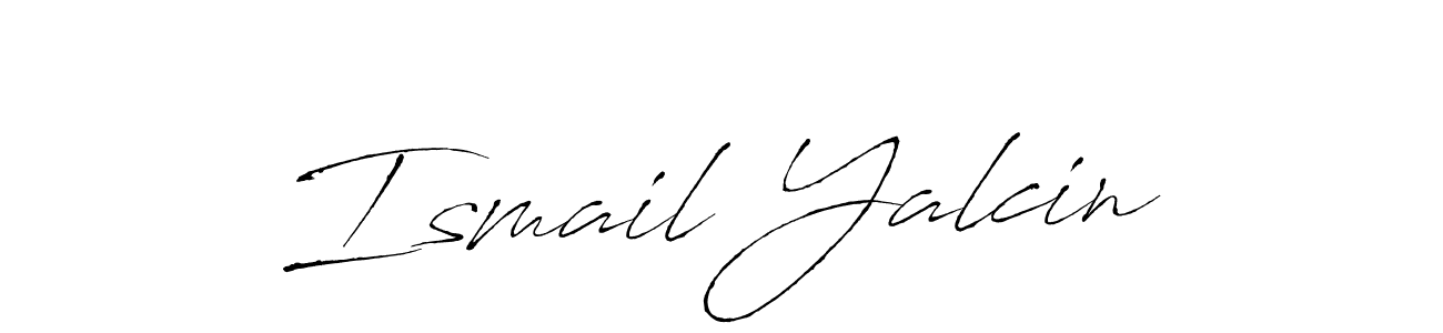 Ismail Yalcin stylish signature style. Best Handwritten Sign (Antro_Vectra) for my name. Handwritten Signature Collection Ideas for my name Ismail Yalcin. Ismail Yalcin signature style 6 images and pictures png