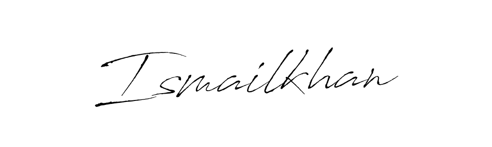 Create a beautiful signature design for name Ismailkhan. With this signature (Antro_Vectra) fonts, you can make a handwritten signature for free. Ismailkhan signature style 6 images and pictures png