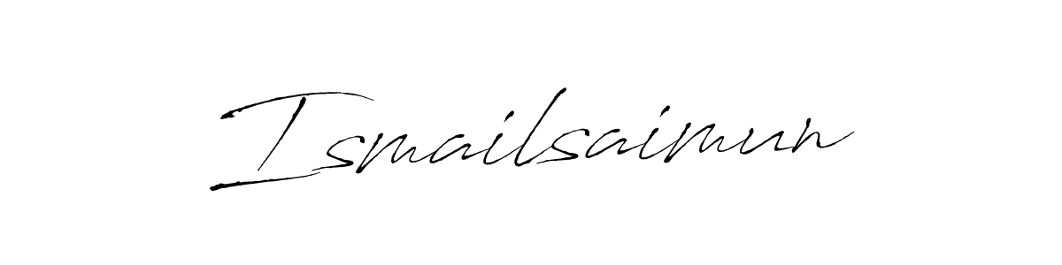 You can use this online signature creator to create a handwritten signature for the name Ismailsaimun. This is the best online autograph maker. Ismailsaimun signature style 6 images and pictures png