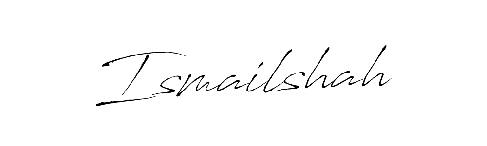 How to make Ismailshah name signature. Use Antro_Vectra style for creating short signs online. This is the latest handwritten sign. Ismailshah signature style 6 images and pictures png