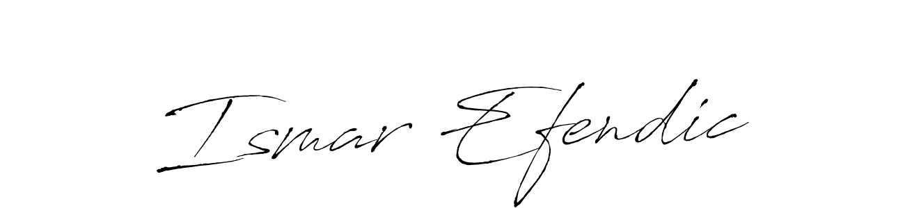 Also You can easily find your signature by using the search form. We will create Ismar Efendic name handwritten signature images for you free of cost using Antro_Vectra sign style. Ismar Efendic signature style 6 images and pictures png