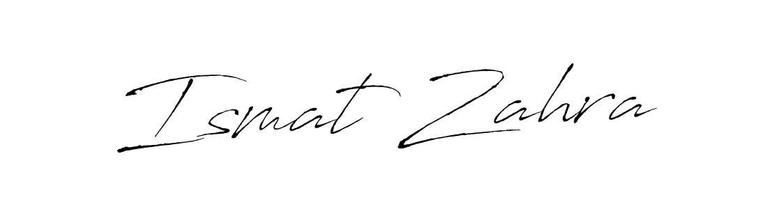 You should practise on your own different ways (Antro_Vectra) to write your name (Ismat Zahra) in signature. don't let someone else do it for you. Ismat Zahra signature style 6 images and pictures png