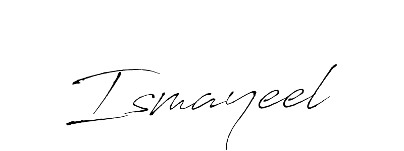 Antro_Vectra is a professional signature style that is perfect for those who want to add a touch of class to their signature. It is also a great choice for those who want to make their signature more unique. Get Ismayeel name to fancy signature for free. Ismayeel signature style 6 images and pictures png