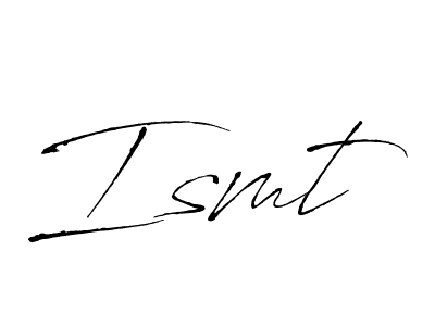 How to Draw Ismt signature style? Antro_Vectra is a latest design signature styles for name Ismt. Ismt signature style 6 images and pictures png