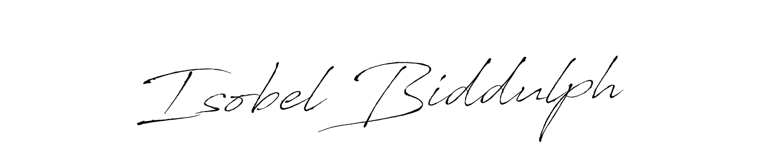 Antro_Vectra is a professional signature style that is perfect for those who want to add a touch of class to their signature. It is also a great choice for those who want to make their signature more unique. Get Isobel Biddulph name to fancy signature for free. Isobel Biddulph signature style 6 images and pictures png