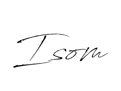 Best and Professional Signature Style for Isom. Antro_Vectra Best Signature Style Collection. Isom signature style 6 images and pictures png