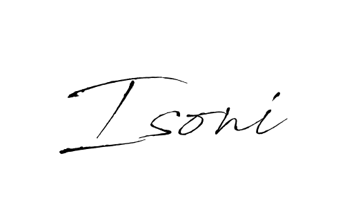 Also You can easily find your signature by using the search form. We will create Isoni name handwritten signature images for you free of cost using Antro_Vectra sign style. Isoni signature style 6 images and pictures png