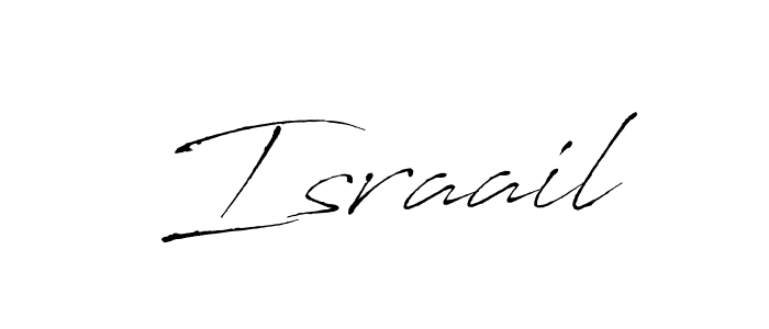 How to make Israail signature? Antro_Vectra is a professional autograph style. Create handwritten signature for Israail name. Israail signature style 6 images and pictures png