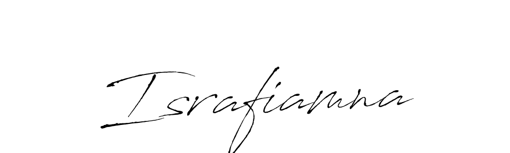 Make a beautiful signature design for name Israfiamna. Use this online signature maker to create a handwritten signature for free. Israfiamna signature style 6 images and pictures png