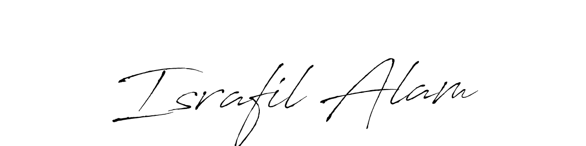 Use a signature maker to create a handwritten signature online. With this signature software, you can design (Antro_Vectra) your own signature for name Israfil Alam. Israfil Alam signature style 6 images and pictures png