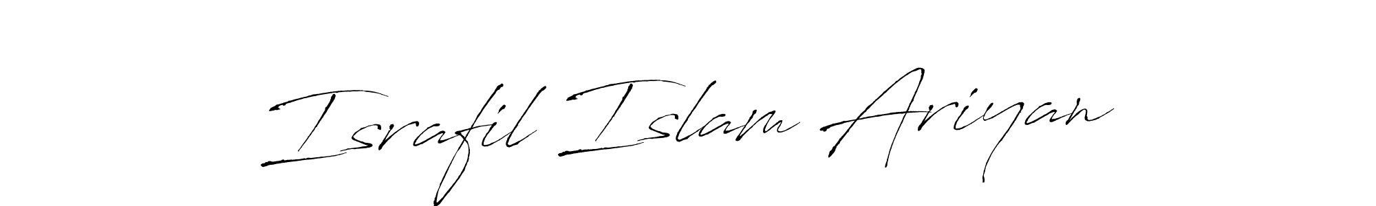 Make a beautiful signature design for name Israfil Islam Ariyan. Use this online signature maker to create a handwritten signature for free. Israfil Islam Ariyan signature style 6 images and pictures png