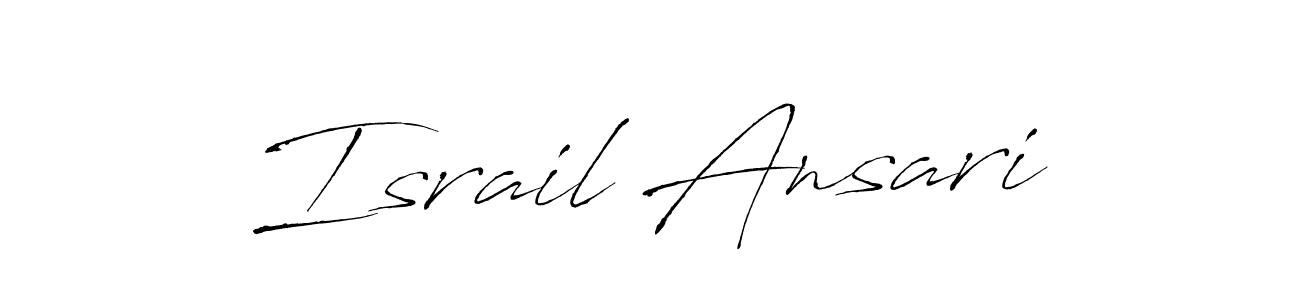 Similarly Antro_Vectra is the best handwritten signature design. Signature creator online .You can use it as an online autograph creator for name Israil Ansari. Israil Ansari signature style 6 images and pictures png