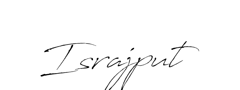 Use a signature maker to create a handwritten signature online. With this signature software, you can design (Antro_Vectra) your own signature for name Israjput. Israjput signature style 6 images and pictures png