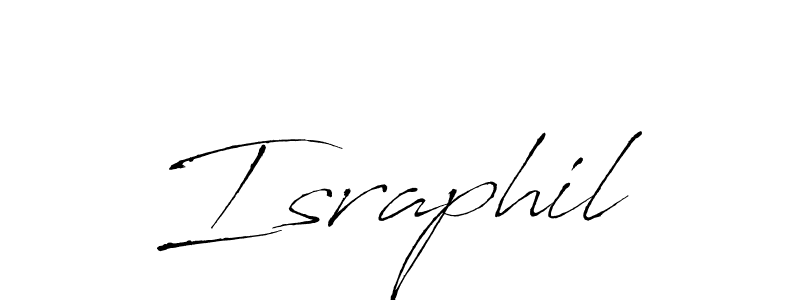 Antro_Vectra is a professional signature style that is perfect for those who want to add a touch of class to their signature. It is also a great choice for those who want to make their signature more unique. Get Israphil name to fancy signature for free. Israphil signature style 6 images and pictures png
