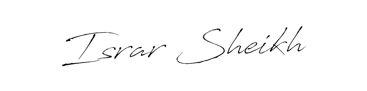 Israr Sheikh stylish signature style. Best Handwritten Sign (Antro_Vectra) for my name. Handwritten Signature Collection Ideas for my name Israr Sheikh. Israr Sheikh signature style 6 images and pictures png