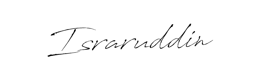 The best way (Antro_Vectra) to make a short signature is to pick only two or three words in your name. The name Israruddin include a total of six letters. For converting this name. Israruddin signature style 6 images and pictures png