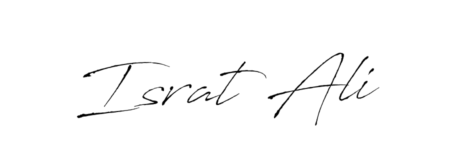 You should practise on your own different ways (Antro_Vectra) to write your name (Israt Ali) in signature. don't let someone else do it for you. Israt Ali signature style 6 images and pictures png