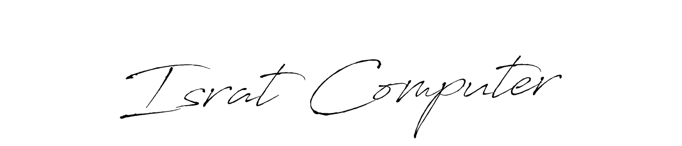 How to Draw Israt Computer signature style? Antro_Vectra is a latest design signature styles for name Israt Computer. Israt Computer signature style 6 images and pictures png