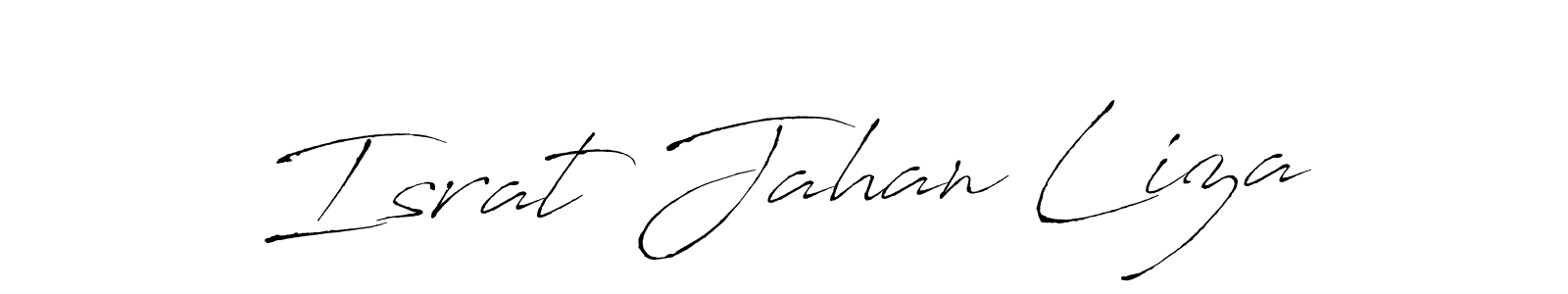 Once you've used our free online signature maker to create your best signature Antro_Vectra style, it's time to enjoy all of the benefits that Israt Jahan Liza name signing documents. Israt Jahan Liza signature style 6 images and pictures png