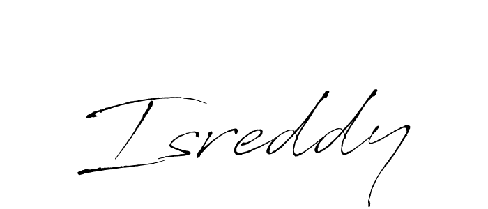 Design your own signature with our free online signature maker. With this signature software, you can create a handwritten (Antro_Vectra) signature for name Isreddy. Isreddy signature style 6 images and pictures png