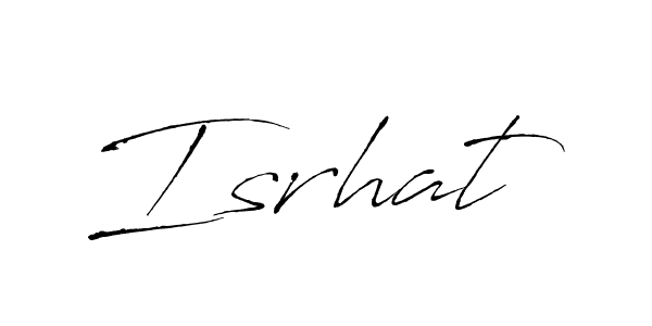 You should practise on your own different ways (Antro_Vectra) to write your name (Isrhat) in signature. don't let someone else do it for you. Isrhat signature style 6 images and pictures png