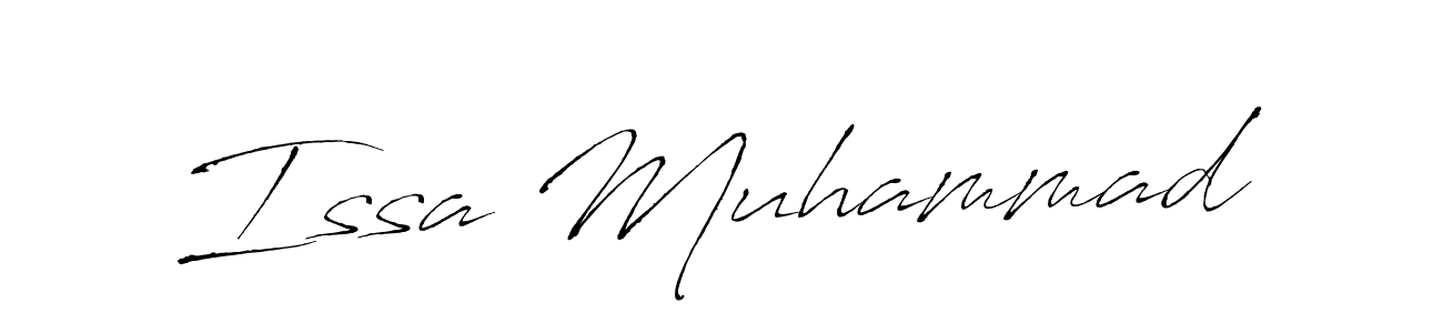 The best way (Antro_Vectra) to make a short signature is to pick only two or three words in your name. The name Issa Muhammad include a total of six letters. For converting this name. Issa Muhammad signature style 6 images and pictures png