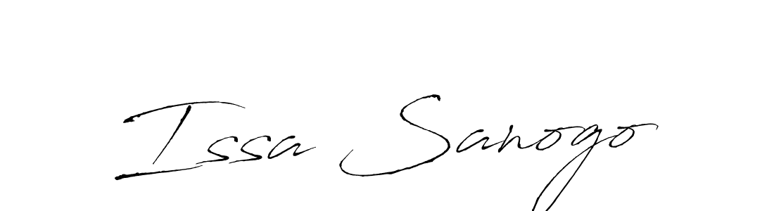 It looks lik you need a new signature style for name Issa Sanogo. Design unique handwritten (Antro_Vectra) signature with our free signature maker in just a few clicks. Issa Sanogo signature style 6 images and pictures png