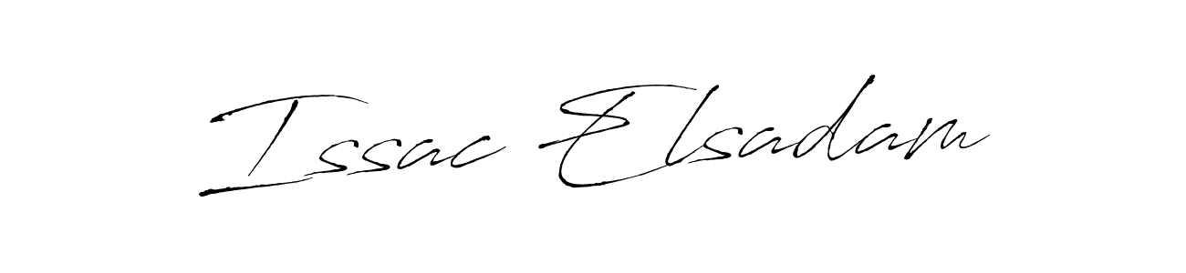 How to make Issac Elsadam signature? Antro_Vectra is a professional autograph style. Create handwritten signature for Issac Elsadam name. Issac Elsadam signature style 6 images and pictures png