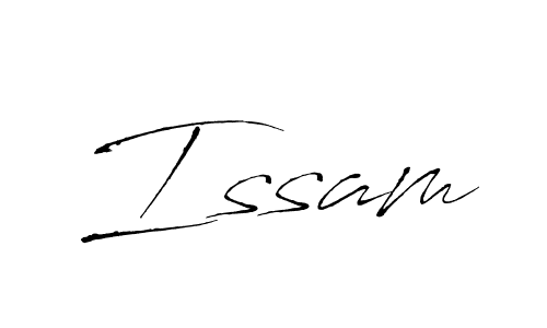 Make a beautiful signature design for name Issam. Use this online signature maker to create a handwritten signature for free. Issam signature style 6 images and pictures png