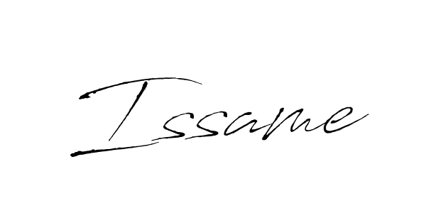 This is the best signature style for the Issame name. Also you like these signature font (Antro_Vectra). Mix name signature. Issame signature style 6 images and pictures png