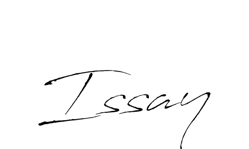 How to make Issay name signature. Use Antro_Vectra style for creating short signs online. This is the latest handwritten sign. Issay signature style 6 images and pictures png