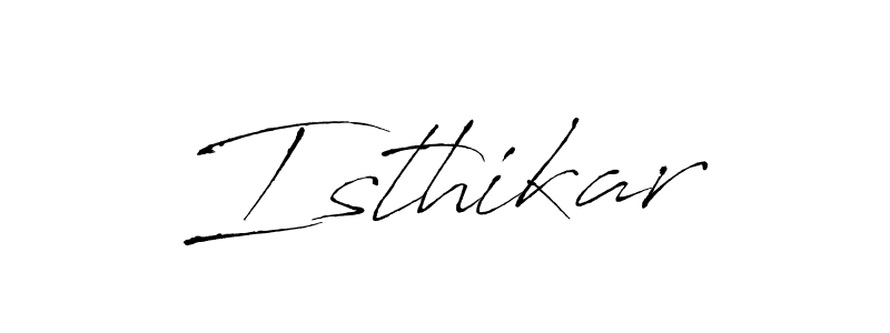 Antro_Vectra is a professional signature style that is perfect for those who want to add a touch of class to their signature. It is also a great choice for those who want to make their signature more unique. Get Isthikar name to fancy signature for free. Isthikar signature style 6 images and pictures png