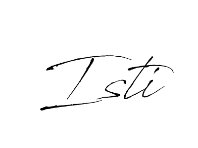 The best way (Antro_Vectra) to make a short signature is to pick only two or three words in your name. The name Isti include a total of six letters. For converting this name. Isti signature style 6 images and pictures png