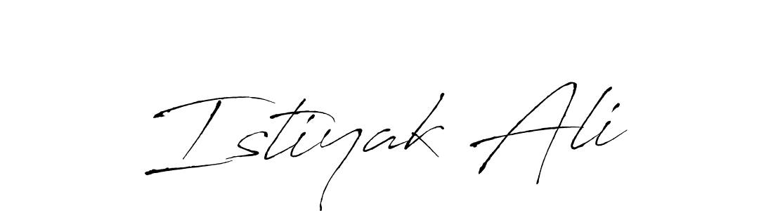 Also we have Istiyak Ali name is the best signature style. Create professional handwritten signature collection using Antro_Vectra autograph style. Istiyak Ali signature style 6 images and pictures png