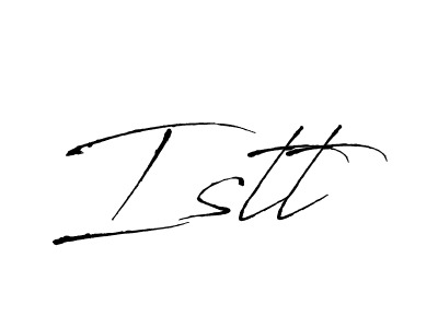 The best way (Antro_Vectra) to make a short signature is to pick only two or three words in your name. The name Istt include a total of six letters. For converting this name. Istt signature style 6 images and pictures png