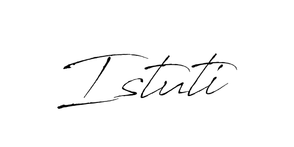 Also You can easily find your signature by using the search form. We will create Istuti name handwritten signature images for you free of cost using Antro_Vectra sign style. Istuti signature style 6 images and pictures png