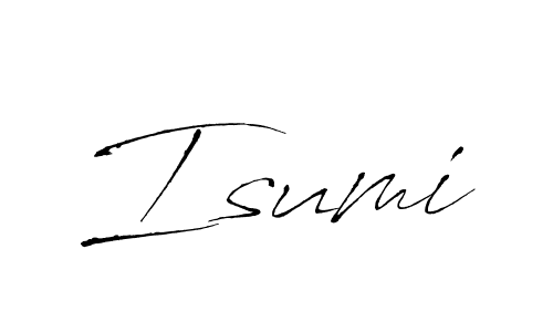 Here are the top 10 professional signature styles for the name Isumi. These are the best autograph styles you can use for your name. Isumi signature style 6 images and pictures png