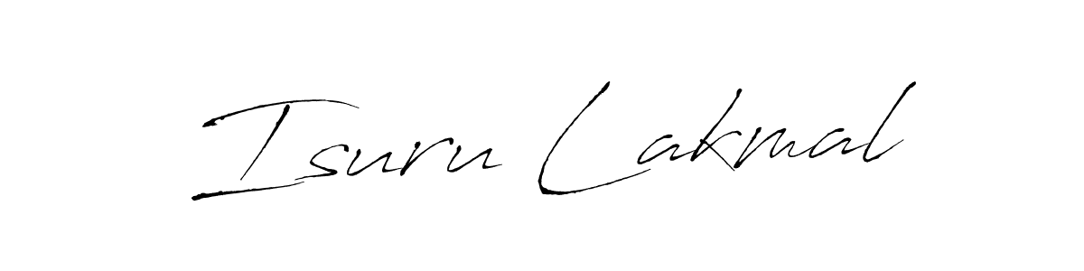 The best way (Antro_Vectra) to make a short signature is to pick only two or three words in your name. The name Isuru Lakmal include a total of six letters. For converting this name. Isuru Lakmal signature style 6 images and pictures png