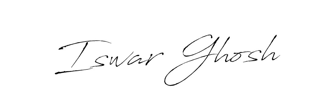Use a signature maker to create a handwritten signature online. With this signature software, you can design (Antro_Vectra) your own signature for name Iswar Ghosh. Iswar Ghosh signature style 6 images and pictures png