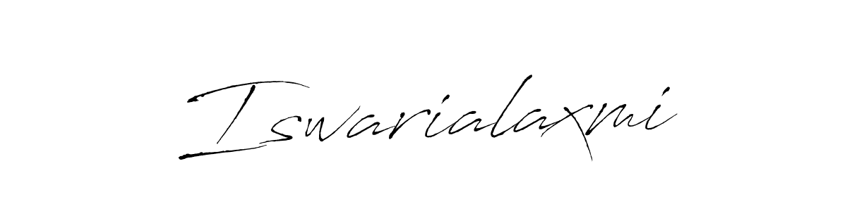 How to make Iswarialaxmi name signature. Use Antro_Vectra style for creating short signs online. This is the latest handwritten sign. Iswarialaxmi signature style 6 images and pictures png
