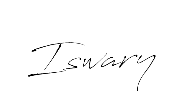 Also You can easily find your signature by using the search form. We will create Iswary name handwritten signature images for you free of cost using Antro_Vectra sign style. Iswary signature style 6 images and pictures png