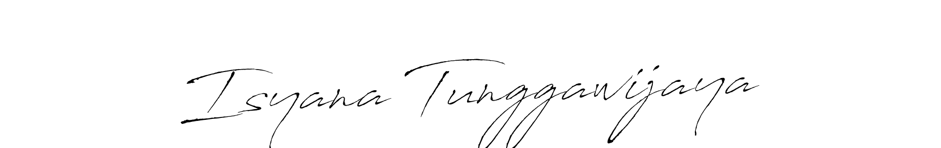 You should practise on your own different ways (Antro_Vectra) to write your name (Isyana Tunggawijaya) in signature. don't let someone else do it for you. Isyana Tunggawijaya signature style 6 images and pictures png