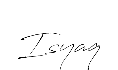 if you are searching for the best signature style for your name Isyaq. so please give up your signature search. here we have designed multiple signature styles  using Antro_Vectra. Isyaq signature style 6 images and pictures png