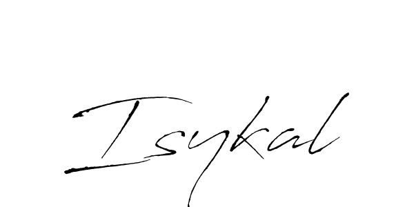 You should practise on your own different ways (Antro_Vectra) to write your name (Isykal) in signature. don't let someone else do it for you. Isykal signature style 6 images and pictures png