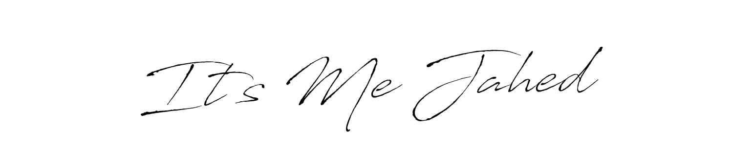 How to make It’s Me Jahed signature? Antro_Vectra is a professional autograph style. Create handwritten signature for It’s Me Jahed name. It’s Me Jahed signature style 6 images and pictures png