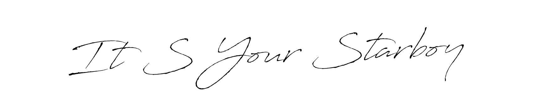 How to make It S Your Starboy name signature. Use Antro_Vectra style for creating short signs online. This is the latest handwritten sign. It S Your Starboy signature style 6 images and pictures png