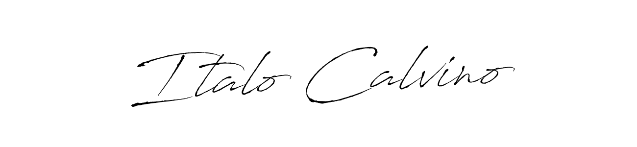 The best way (Antro_Vectra) to make a short signature is to pick only two or three words in your name. The name Italo Calvino include a total of six letters. For converting this name. Italo Calvino signature style 6 images and pictures png