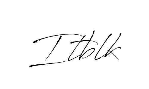How to Draw Itblk signature style? Antro_Vectra is a latest design signature styles for name Itblk. Itblk signature style 6 images and pictures png