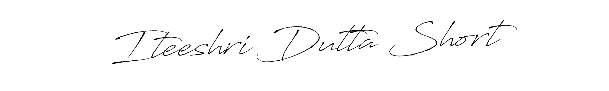 Antro_Vectra is a professional signature style that is perfect for those who want to add a touch of class to their signature. It is also a great choice for those who want to make their signature more unique. Get Iteeshri Dutta Short name to fancy signature for free. Iteeshri Dutta Short signature style 6 images and pictures png